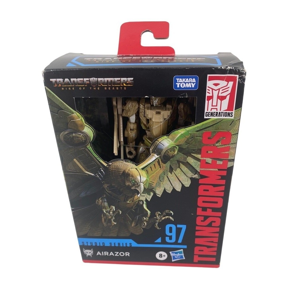Hasbro Transformers Studio Series 97 Airazor Deluxe Class Brown New Damaged Box